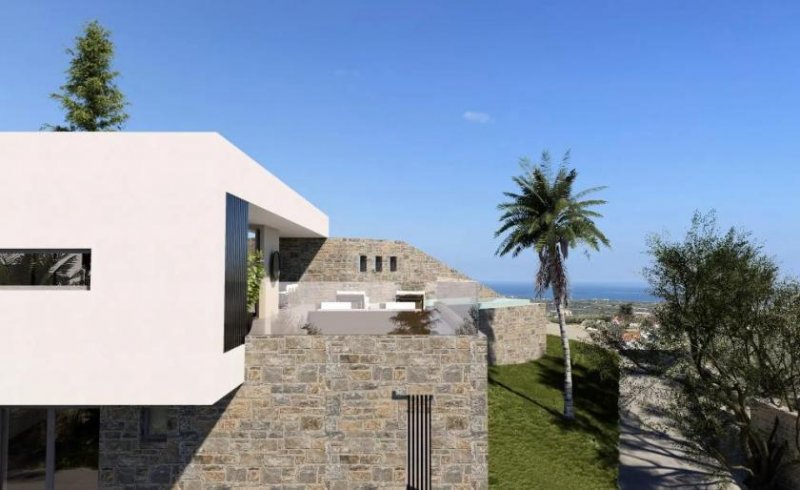 Ag. Triada Rethymno Kreta, Ag. Triada: Luxusvilla als Teil eines Komplexes zu verkaufen Haus kaufen